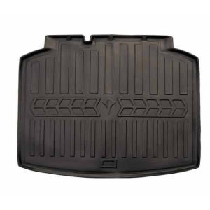Килимок в багажник для Skoda Scala (2019-...) з бортиками 30 мм (Stingray)