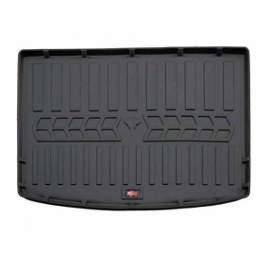 Коврик в багажник для Volkswagen Golf Plus (2005-2014) с бортиками 30 мм (Stingray)