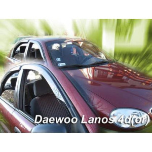 Вітровики на DAEWOO LANOS ветровики комплект - HEKO