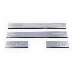 Audi A6 C5 1997-2001 Накладки на пороги (4 шт,) - Carmos