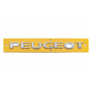 Емблема "Peugeot" для Peugeot 308 2007-2013 (180х16мм) - AVTM