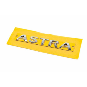 Емблема "Astra" для Opel Astra J 2010-(120х17мм) - AVTM