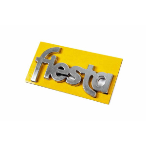 Емблема "Fiesta" для Ford Fiesta 1995-2001 (69х35мм, на двері) - AVTM