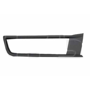 Решітка в бампері Volkswagen Touran 15- пра. з отв. чорн. текстура - AVTM