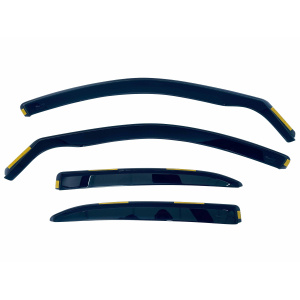 Вітровики для Toyota LC 100 / LX470 1998-2004 4D (вставні, кт - 4шт) (Heko) 29357