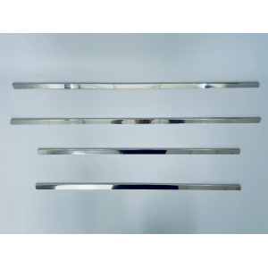 Окантовка окон для Nissan Qashqai 2007-2014 4шт (TAN24)