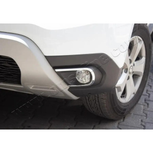 Накладки на противотуманки для Dacia Duster 2018+ 2 шт (TAN24)