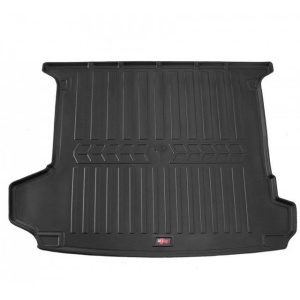 Килимок в багажник для Audi Q7 (4M) (2015-...) з бортиками 30 мм (Stingray)