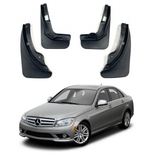 Брызговики для Mercedes-Benz C-class W204 2011-2014 (Surtep)