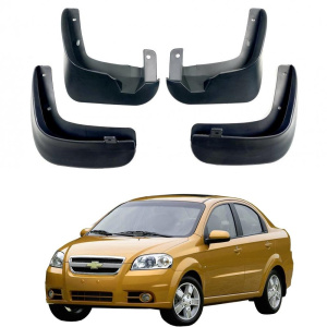Брызговики для Chevrolet Aveo 2005 Седан (Surtep)