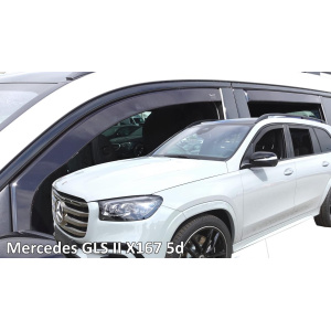 Вітровики для Mercedes GLS-class X167 2019+ (вставні, 4 шт) Heko 23657