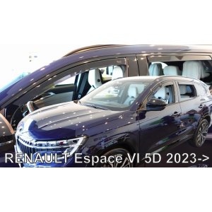 Вітровики для Renault Espace VI 2023+ (вставні, 4шт) Heko 27026