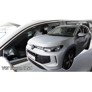Ветровики для Volkswagen Tayron II 2024+ (вставные, 4шт) Heko 31043