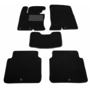 Двухслойные коврики Kia Optima / K5 (TF)(mkIII) 2010-2015 (USA) - Classic 7mm Black Sotra