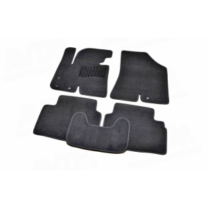 Ковры салона ворс Kia Sportage (2010-2015) /Чёрные Premium - AVTM