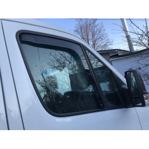 Дефлекторы окон (ветровики) Mercedes Sprinter 2006-2017/ VW Crafter 2D (вст 2шт) (HEKO)