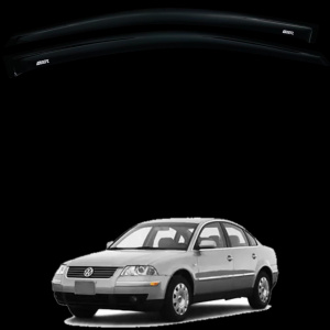 Дефлекторы окон Volkswagen PASSAT B5 1996-2005 передние (Defl)