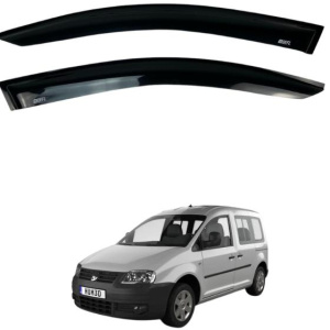 Дефлекторы окон Volkswagen Caddy 3/4 2004-2020 2шт (DEFL LUX)