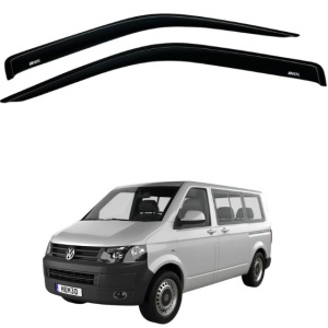 Дефлекторы окон Volkswagen T5/T6 2003-2021 (DEFL LUX) на скотче