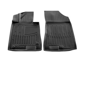 Килимки у салон Hyundai Sonata DN8 2019- з бортом, поліуретан, 2шт Stingray 5009362 - Stingray
