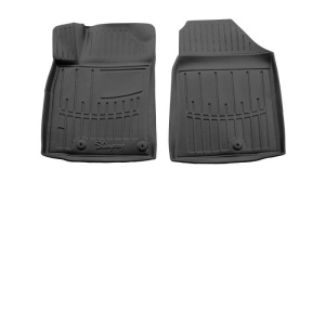 Килимки у салон Hyundai Ioniq electric 2016-2019 з бортом, поліуретан, 2шт Stingray 5009422 - Stingray