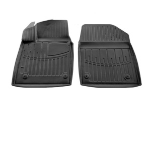 Килимки у салон Kia EV6 2021- з бортом, поліуретан, 2шт Stingray 5010122 - Stingray