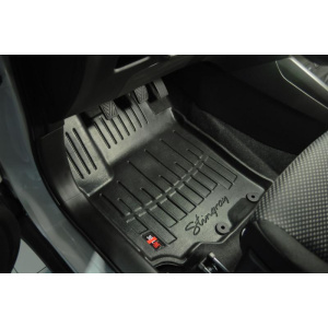 Килимки у салон Mercedes Benz Atego 1998-2004/Atego 2004-2013 з бортом, поліуретан, 2шт Stingray 5012262 - Stingray