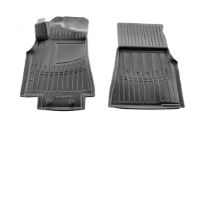 Килимки у салон Mercedes Benz A-Class W169 2004-2012 з бортом, поліуретан, 2шт Stingray 5012312 - Stingray