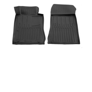 Килимки у салон Mercedes Benz E-Class W210 1995-2002 2WD, з бортом, поліуретан, 2шт Stingray 5012342 - Stingray