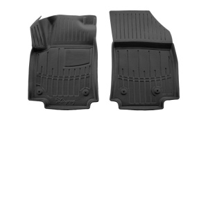 Килимки у салон Opel Crossland X 2017-/Citroen C3 Aircross 2017- з бортом, поліуретан, 2шт Stingray 5015222 - Stingray