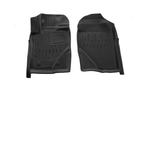 Килимки у салон Volkswagen Amarok NF 2022- з бортом, поліуретан, 2шт Stingray 5024442 - Stingray