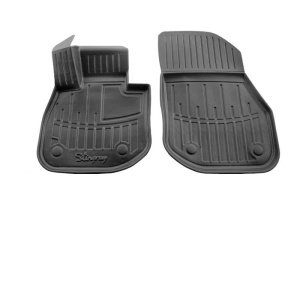 Килимки у салон BMW iX1 2022- з бортом, поліуретан, 2шт Stingray 5027192 - Stingray