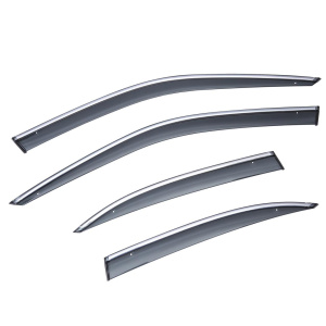 Дефлекторы окон (ветровики) с хромом BMW E39 1995-2003 Sun Visors