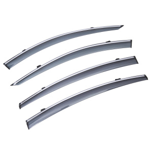 Дефлекторы окон (ветровики) с хромом Mazda 6 2014-2020 Sun Visors