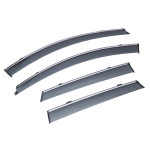 Дефлекторы окон (ветровики) с хромом RENAULT KADJAR 2016- Sun Visors