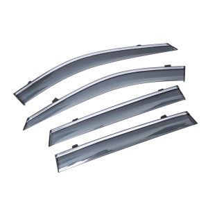 Дефлекторы окон (ветровики) с хромом BMW X5 (E70) 2007-2012 Sun Visors