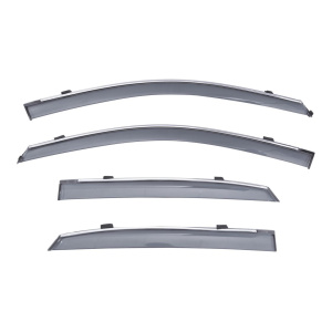 Дефлекторы окон (ветровики) с хромом Lexus RX 2003-2009 Sun Visors