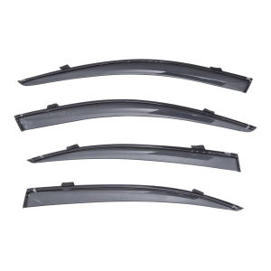 Дефлекторы окон (ветровики) с декоративной вставкой SKODA OCTAVIA 2004-2013 Sun Visors