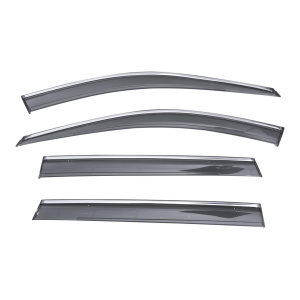 Дефлекторы окон (ветровики) с хромом Subaru OUTBACK 2009-2014 Sun Visors