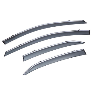 Дефлекторы окон (ветровики) с металлической вставкой TOYOTA CAMRY 70 2018- Sun Visors