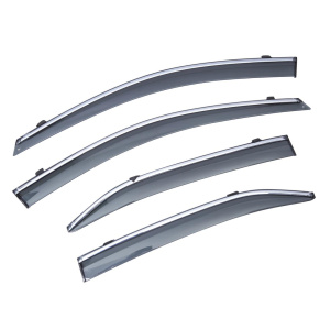 Дефлекторы окон (ветровики) с металлической вставкой TOYOTA CAMRY 40 2007- Sun Visors
