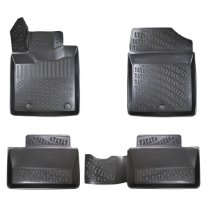 Коврики автомобильные в салон для Kia Picanto III 2017- - RIZLINE