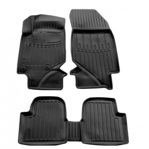 3D килимки для Citroen C4 Х (2022-...) з бортиками 30 мм (Stingray)