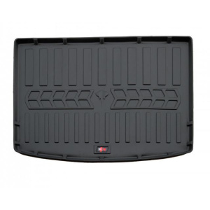 Коврик в багажник для Volkswagen Golf Plus (2005-2014) с бортиками 30 мм (Stingray)