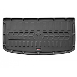 Коврик в багажник для Volkswagen ID6 (2021-...) 3 ряд розкладений с бортиками 30 мм (Stingray)