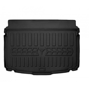 Коврик в багажник для Volkswagen T-Roc 2017- (Нижня поличка) с бортиками 30 мм (Stingray)