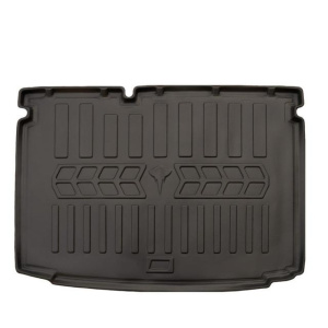 Коврик в багажник для Volkswagen Polo Hatchback 2009- нижня поличка с бортиками 30 мм (Stingray)