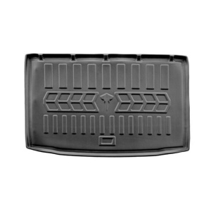 Коврик в багажник для Volvo EX30 (2023-...) нижня поличка с бортиками 30 мм (Stingray)