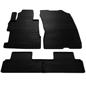 Резиновые коврики в салон для Honda Civic sedan (4d) 2006-2011 комплект з 4 штук (Stingray)