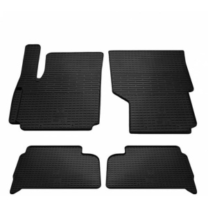Резиновые коврики в салон для Volkswagen Amarok (2010-...) комплект з 4 штук (Stingray)